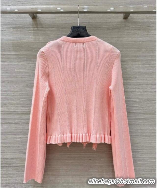 Trendy Design Chanel Cashmere Cardigan & Vest CH110685 Pink 2025