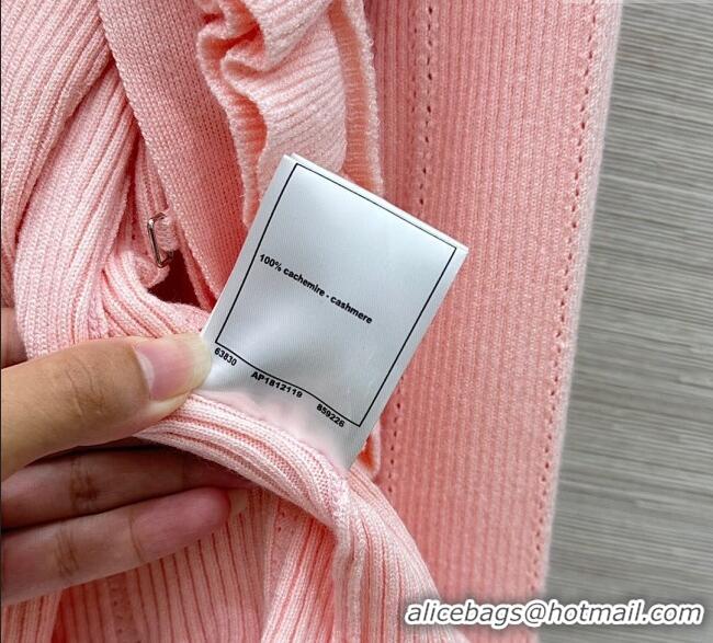 Trendy Design Chanel Cashmere Cardigan & Vest CH110685 Pink 2025