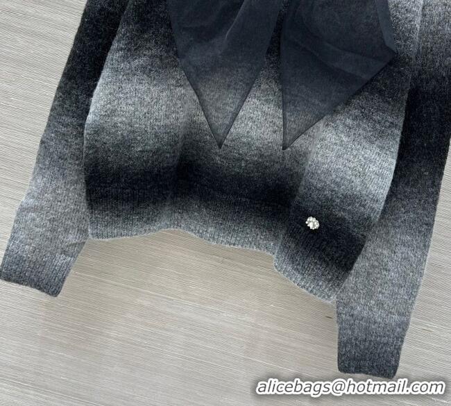 Top Grade Chanel Cashmere Sweater CH110516 Grey/Black 2025