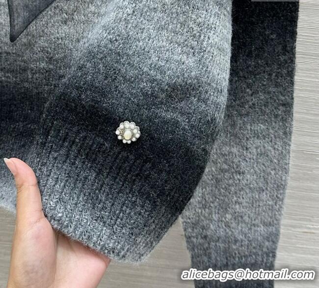 Top Grade Chanel Cashmere Sweater CH110516 Grey/Black 2025