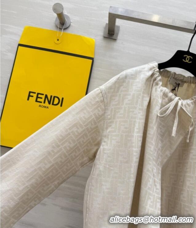 Super Quality Fendi FF Cape Jacket FE091902 Beige 2025