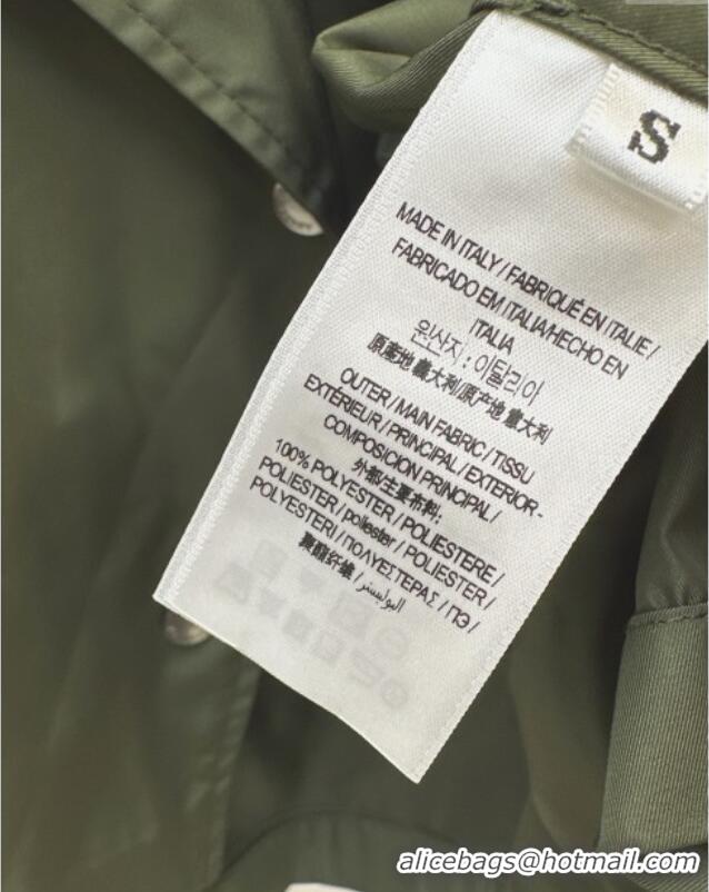 Trendy Design Burberry Hooded Jacket B82102 Green 2025