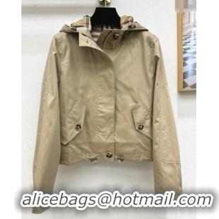 Buy Cheap Burberry Hooded Jacket B82104 Khaki 2025