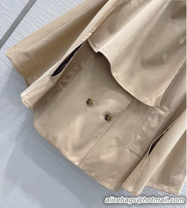 Market Sells Burberry Cape Coat B090103 Khaki 2025