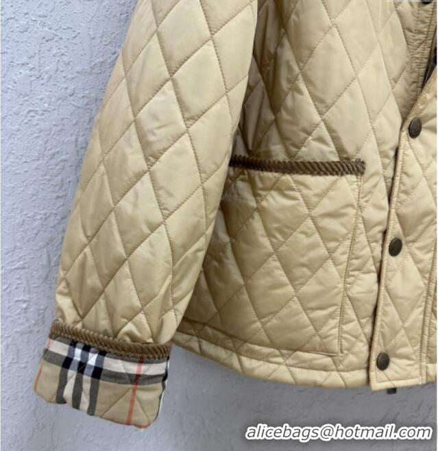 Buy New Cheap Burberry Padded Jacket B090111 Khaki 2025