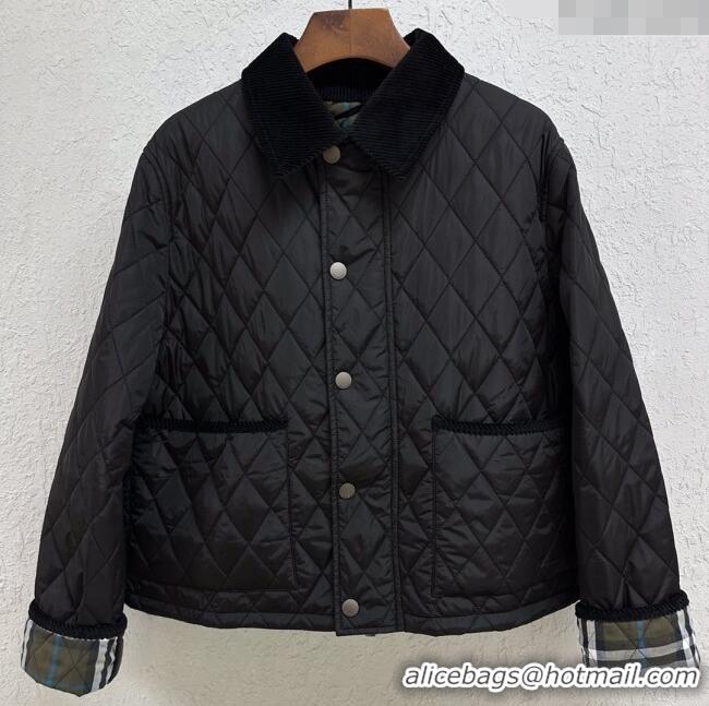 New Release Creation Burberry Padded Jacket B090112 Black 2025