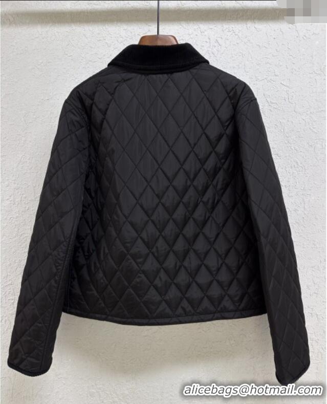 New Release Creation Burberry Padded Jacket B090112 Black 2025