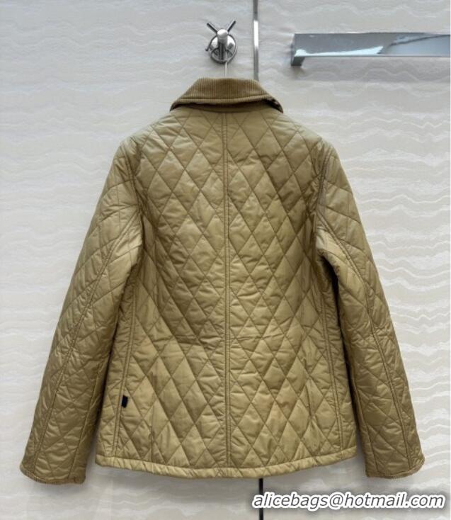 Grade Quality Burberry Mid-Length Padded Jacket B090403 Brown 2025