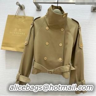 Buy New Cheap Burberry Short Jacket B91612 Brown 2025