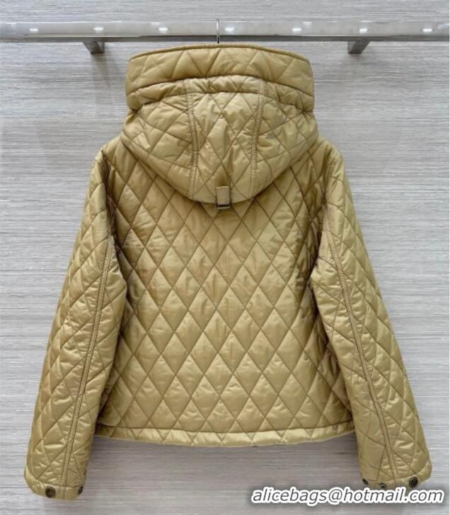 Buy Classic Burgundy Quilted and Padded Cotton Jacket BR091901 Khaki 2025