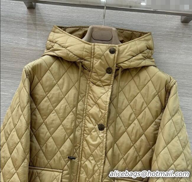 Buy Classic Burgundy Quilted and Padded Cotton Jacket BR091901 Khaki 2025
