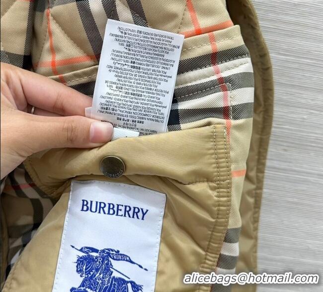 Buy Classic Burgundy Quilted and Padded Cotton Jacket BR091901 Khaki 2025