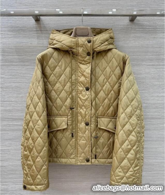 Buy Classic Burgundy Quilted and Padded Cotton Jacket BR091901 Khaki 2025
