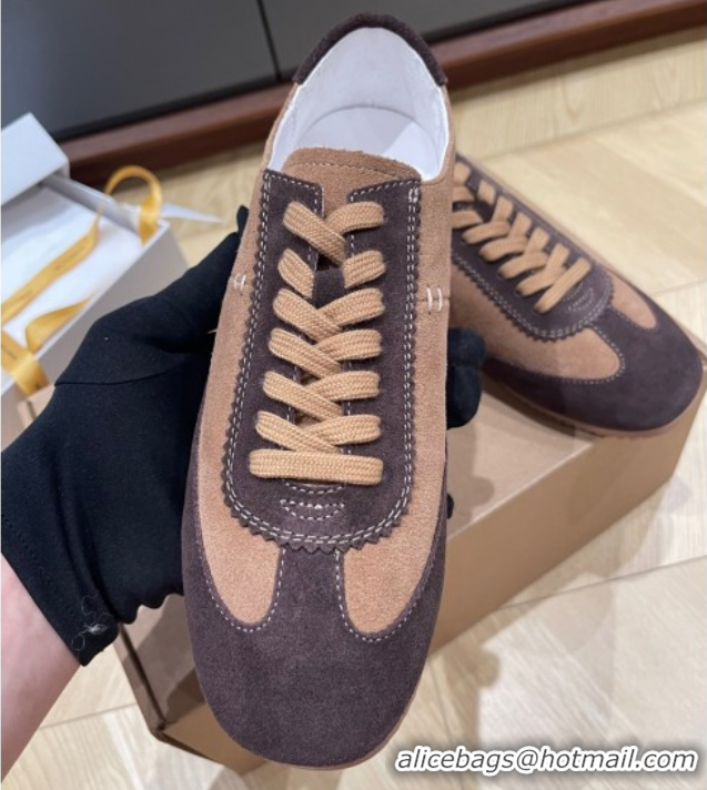 Most Popular The Row Suede Sneakers /Brown 0711037