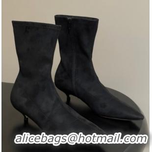 Good Looking The Row Liisa Kitten Ankle Boot 3cm in Suede 1028052 2025