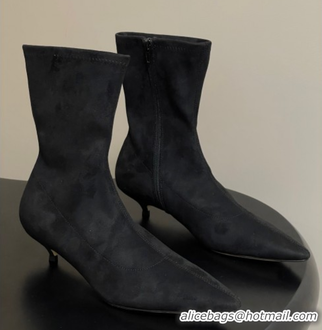 Good Looking The Row Liisa Kitten Ankle Boot 3cm in Suede 1028052 2025