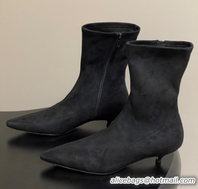 Good Looking The Row Liisa Kitten Ankle Boot 3cm in Suede 1028052 2025