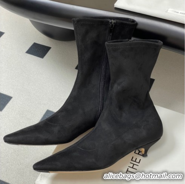 Good Looking The Row Liisa Kitten Ankle Boot 3cm in Suede 1028052 2025