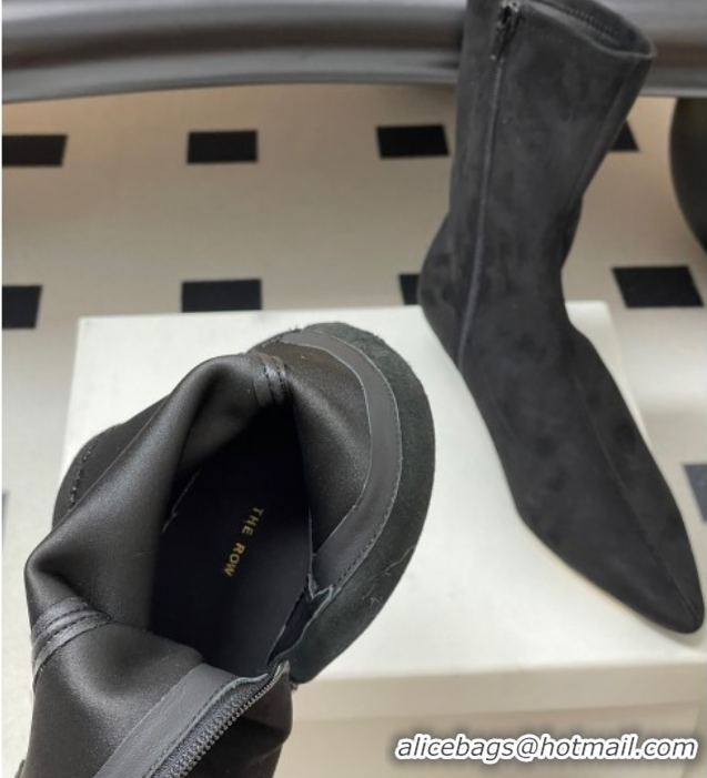 Good Looking The Row Liisa Kitten Ankle Boot 3cm in Suede 1028052 2025