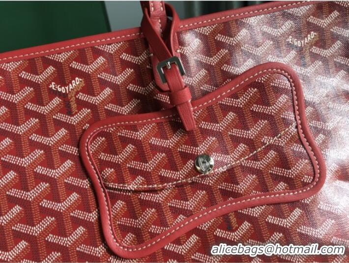 Cheap Wholesale Goyard Chien Gris Dog Bag G1735 Red 2025