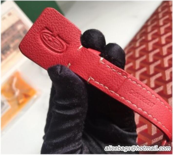 Cheap Wholesale Goyard Chien Gris Dog Bag G1735 Red 2025