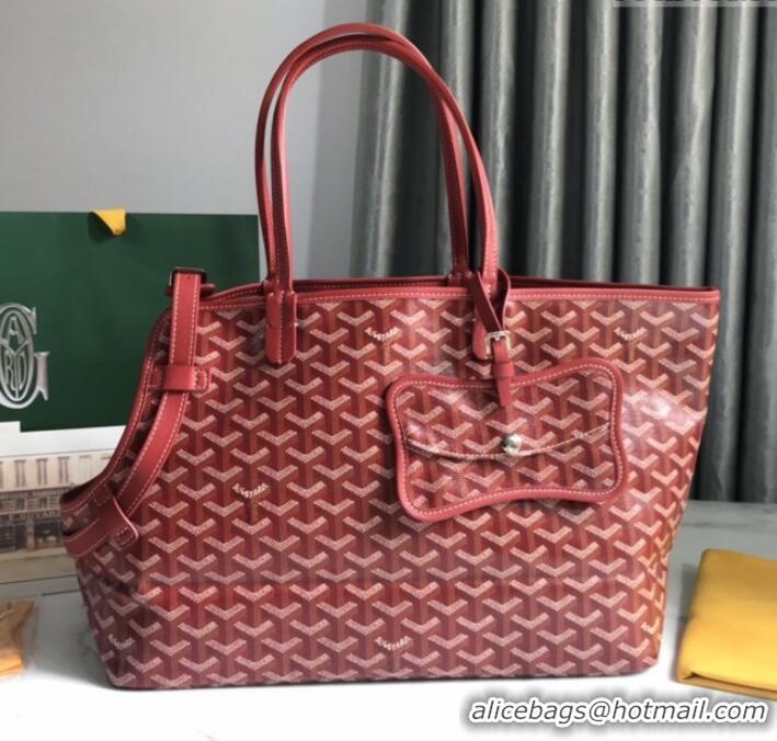 Cheap Wholesale Goyard Chien Gris Dog Bag G1735 Red 2025