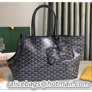 Luxury Cheap Goyard Chien Gris Dog Bag G1735 Deep Blue 2025