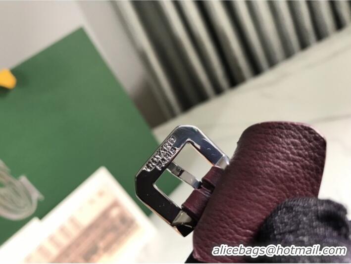 Best Product Goyard Chien Gris Dog Bag G1735 Burgundy 2025