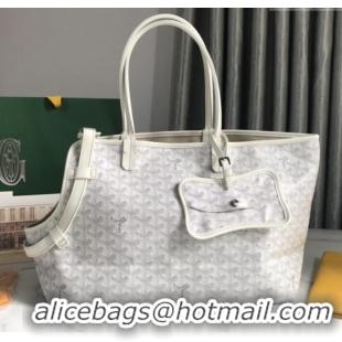 Classic Inexpensive Goyard Chien Gris Dog Bag G1735 White 2025
