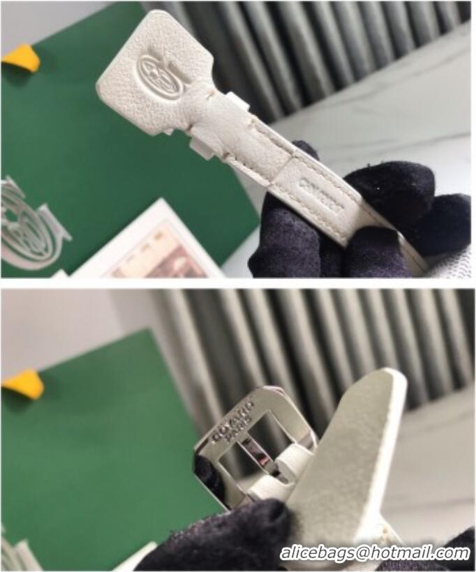 Classic Inexpensive Goyard Chien Gris Dog Bag G1735 White 2025