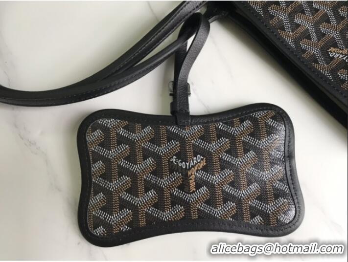 Best Grade Goyard Chien Gris Dog Bag G1735 Black 2025