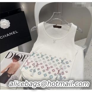 Inexpensive Louis Vuitton Monogram Vest 0911 White 2025