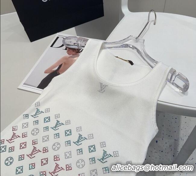 Inexpensive Louis Vuitton Monogram Vest 0911 White 2025