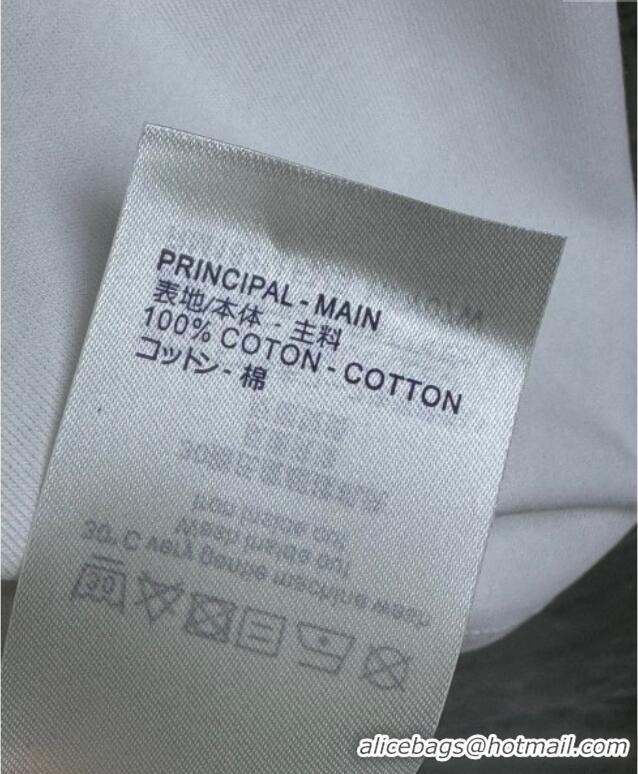 ​Spot Bulk Louis Vuitton LV Grace Codddington Cotton T-Shirt 0919 White 2025
