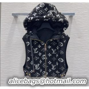 New Cheap Louis Vuitton Monogram Vest LV102503 Black 2025