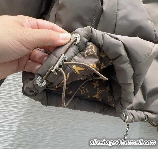 Spot Bulk Louis Vuitton Cotton-padded Jacket LV102504 Grey 2025