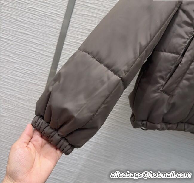 Spot Bulk Louis Vuitton Cotton-padded Jacket LV102504 Grey 2025