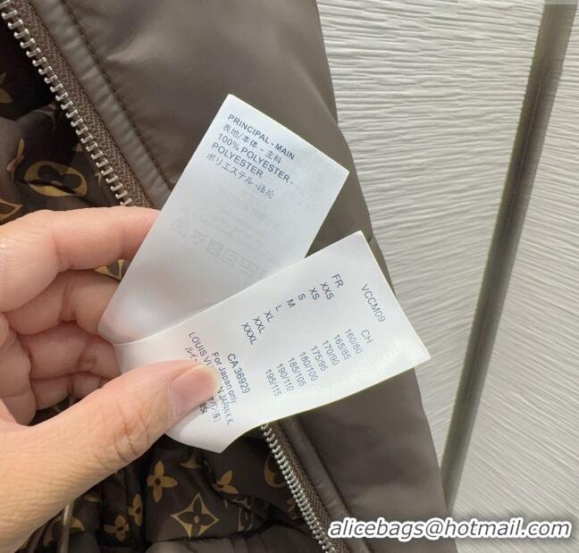 Spot Bulk Louis Vuitton Cotton-padded Jacket LV102504 Grey 2025