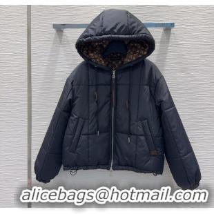 Sophisticated Cheap Louis Vuitton Cotton-padded Jacket LV102505 Black 2025