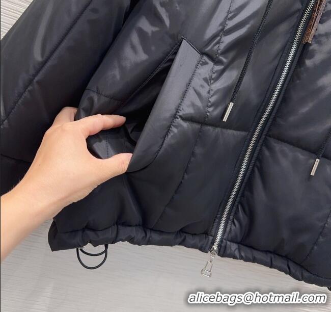 Sophisticated Cheap Louis Vuitton Cotton-padded Jacket LV102505 Black 2025
