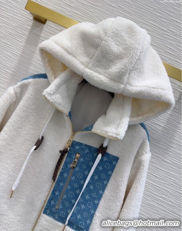 Original Cheap Louis Vuitton Jacket LV102506 White 2025