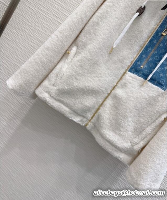 Original Cheap Louis Vuitton Jacket LV102506 White 2025