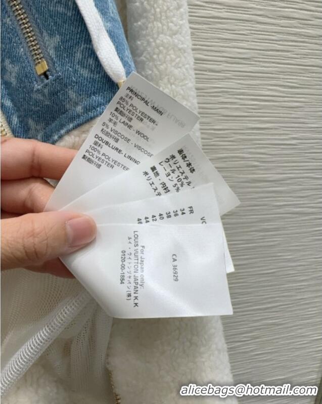 Original Cheap Louis Vuitton Jacket LV102506 White 2025