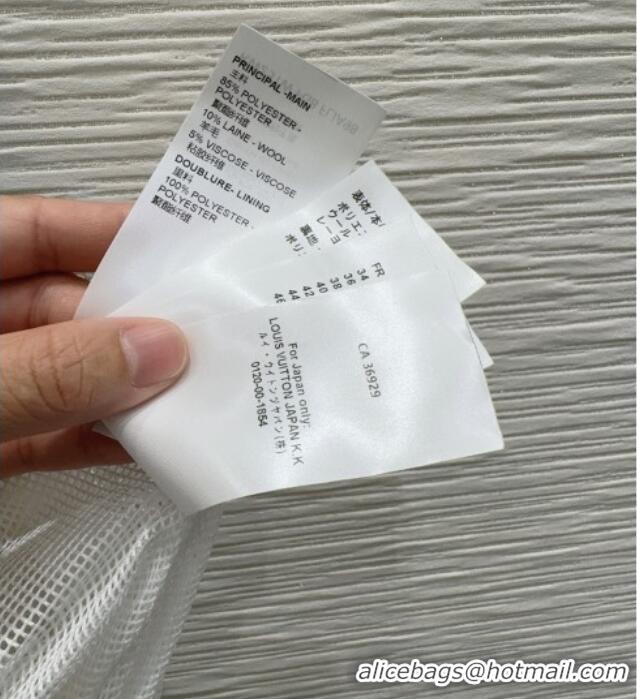 Original Cheap Louis Vuitton Vest LV102507 White 2025