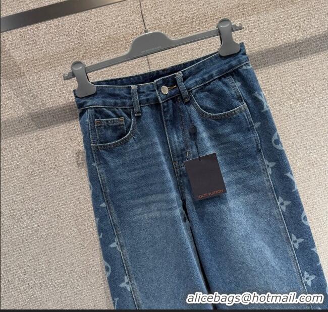 Market Sells Louis Vuitton Denim Jeans LV102508 Blue 2025