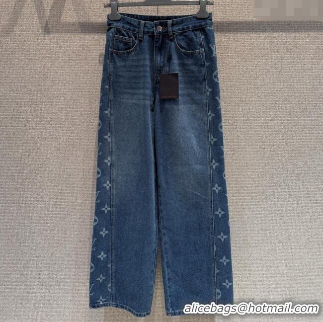 Market Sells Louis Vuitton Denim Jeans LV102508 Blue 2025