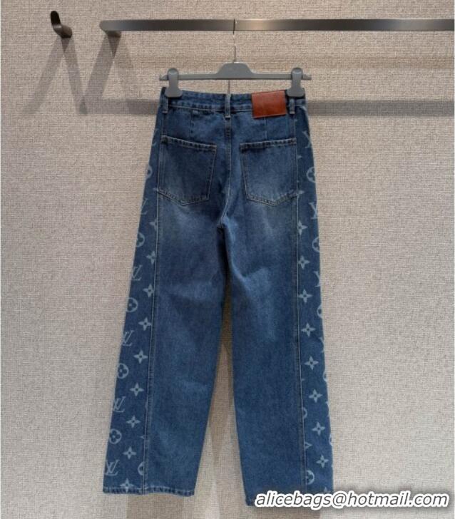 Market Sells Louis Vuitton Denim Jeans LV102508 Blue 2025