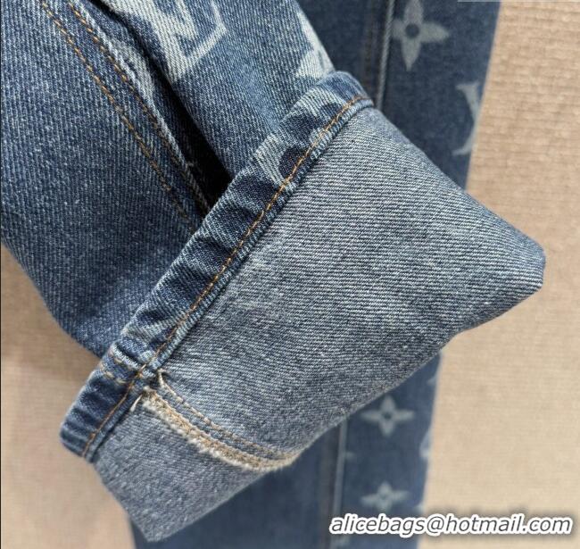 Market Sells Louis Vuitton Denim Jeans LV102508 Blue 2025