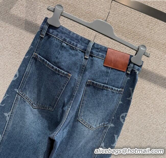Market Sells Louis Vuitton Denim Jeans LV102508 Blue 2025