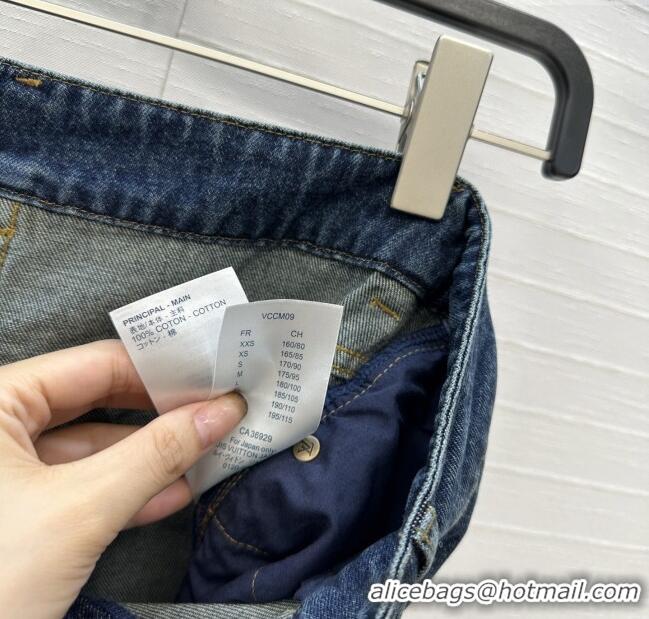Well Crafted Louis Vuitton Denim Jeans LV102510 Blue 2025